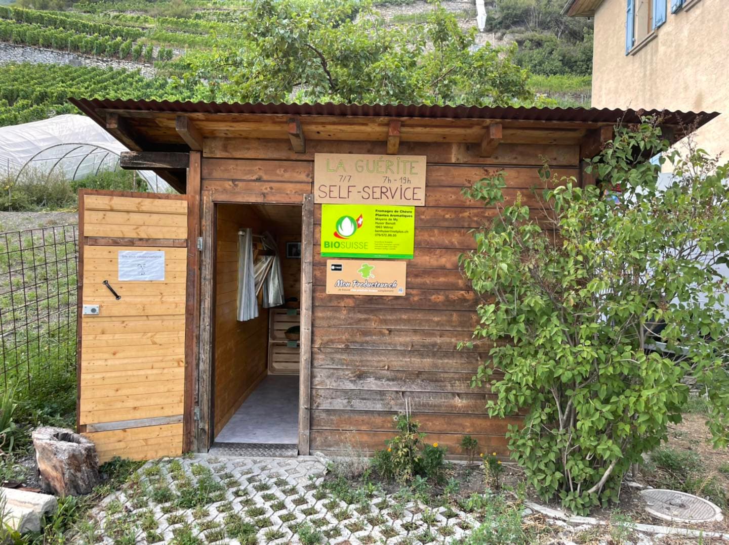 La Guérite - Cabane self-service